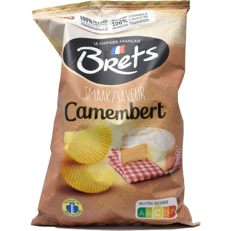 - Brets - Camembert Chips 125 gr