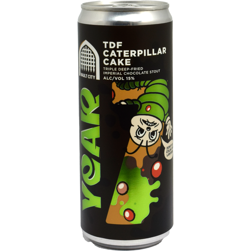 - Vault City - TDF Cateroillar Cake Imperial Chocolade Stout 15% Blik 330ml