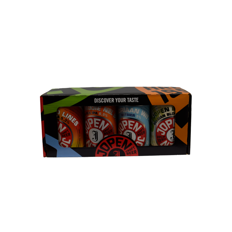 - Jopen - Geschenkverpakking 4x Blik 330ml