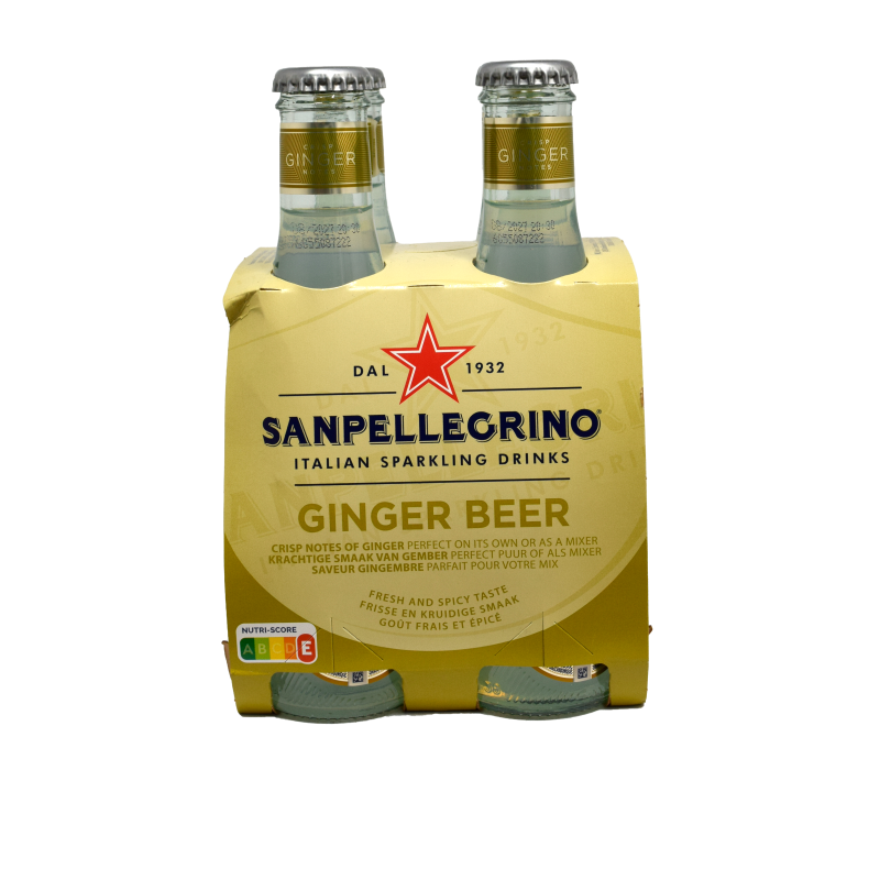 - San Pellegrino - Ginger Beer 4x200ml