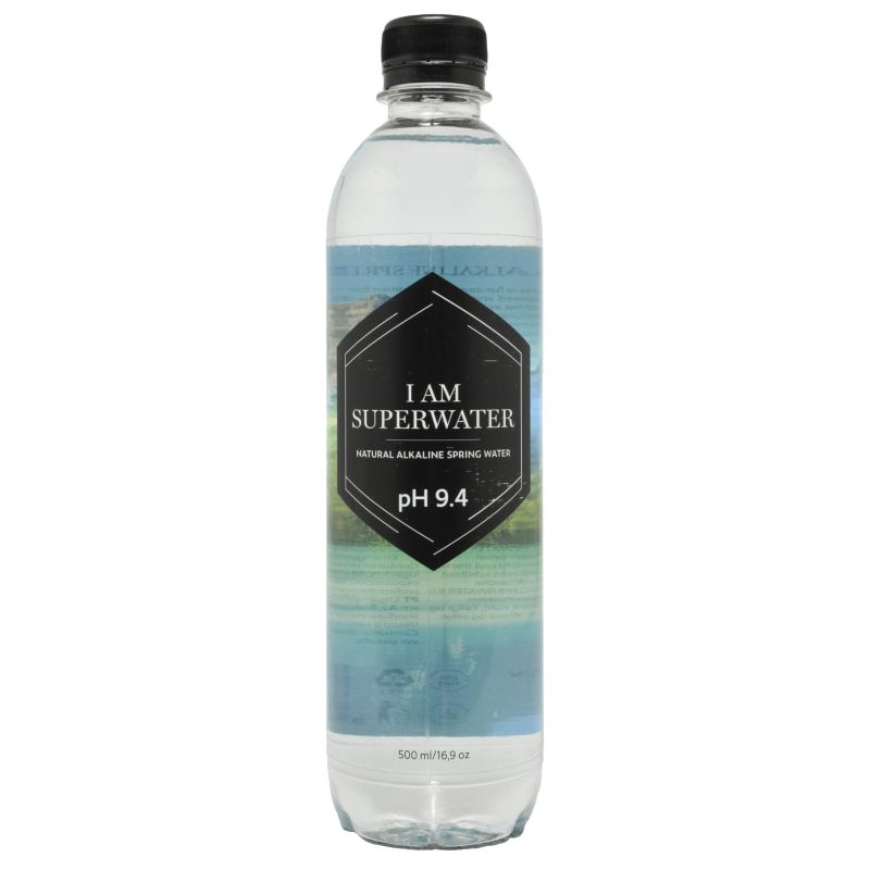 - I Am Superwater - Natural Alkaline Spring Water 50cl