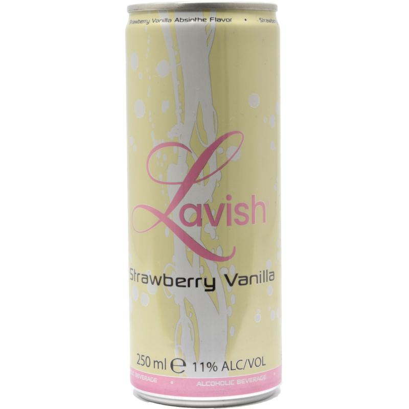 - Lavish - Strawberry Vanilla Blik 250ml 11%