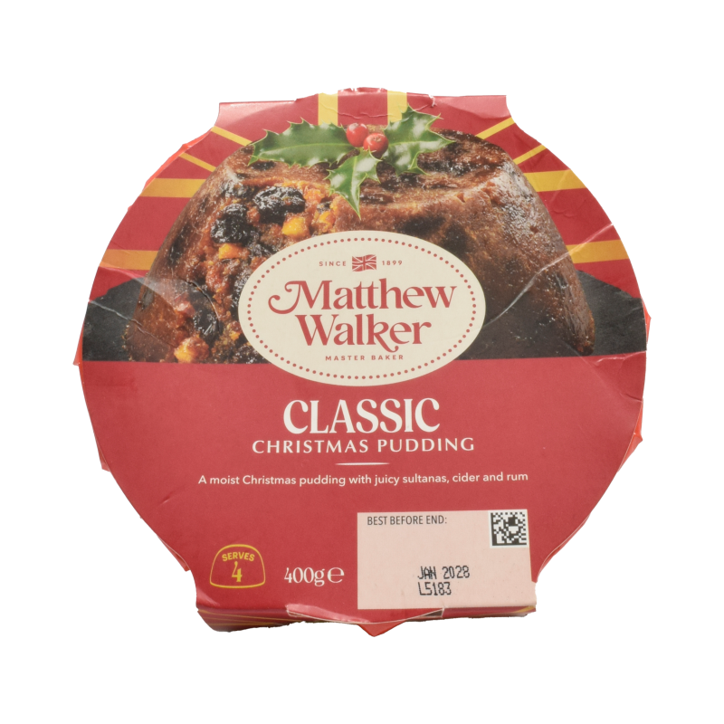 - Matthew Walker Classic Christmas Pudding 400gr