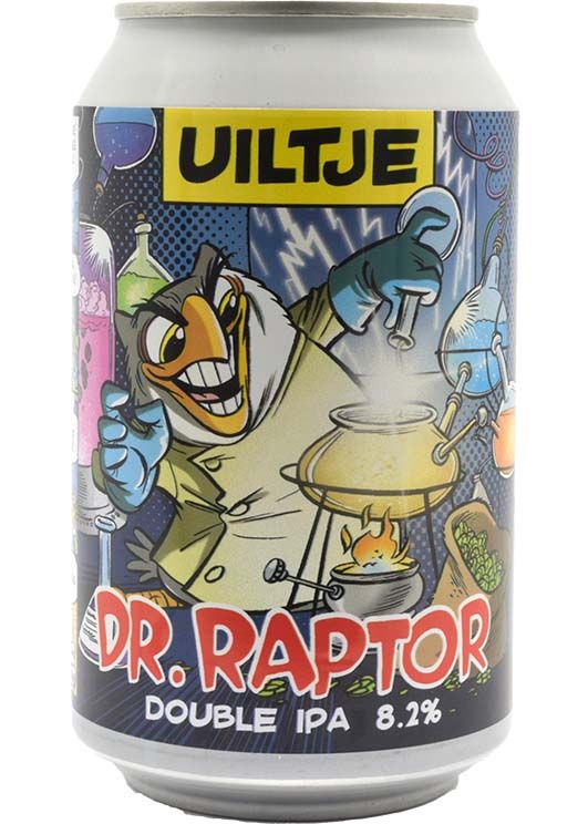 - Uiltje - Dr.Raptor DIPA 8.2% 330ml