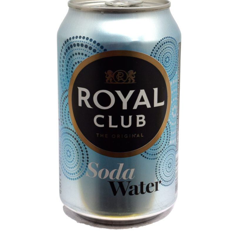 - Royal Club - Soda Water Blik 330 Ml