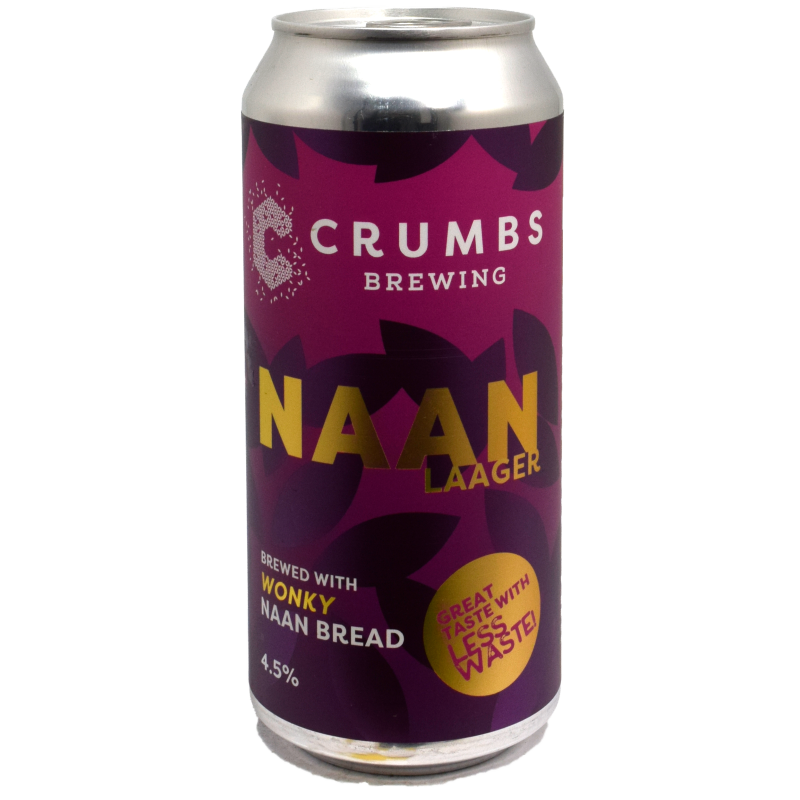- Crumbs Brewing - Naan Laager 4.5% Blik 440ml