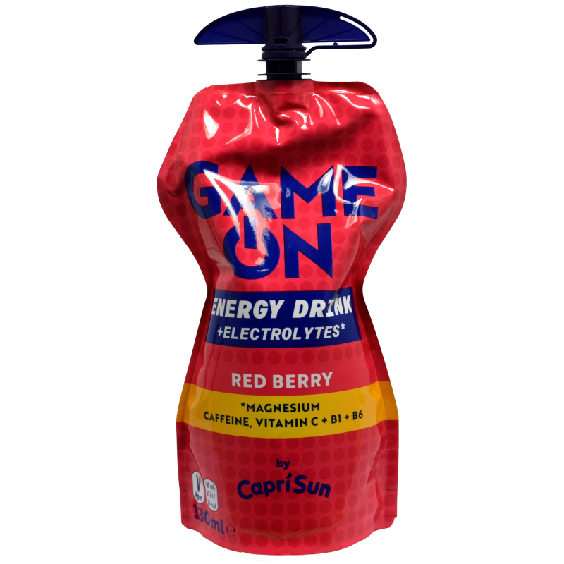 - Capri-Sun - Game On Red Berry Energy Drink 330ml