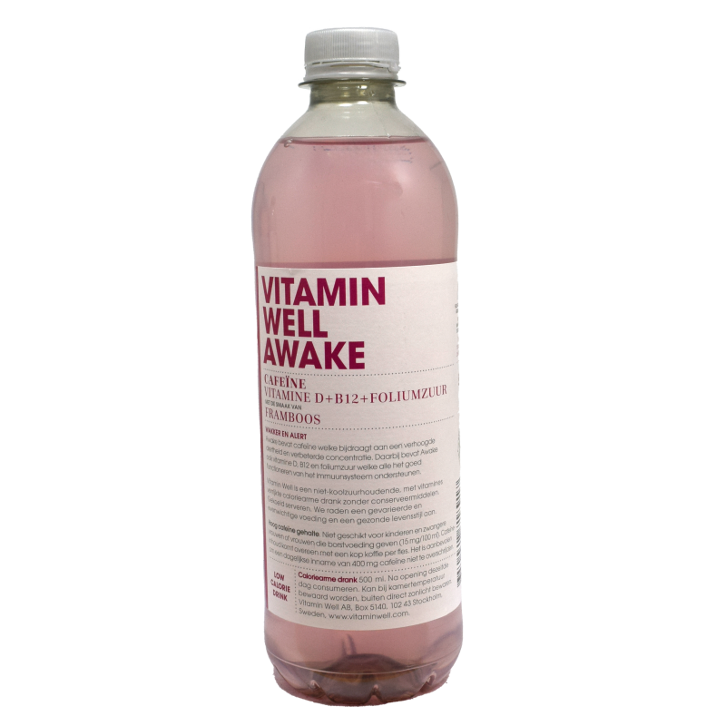 - Vitamin Well Awake - Raspberry 500ml