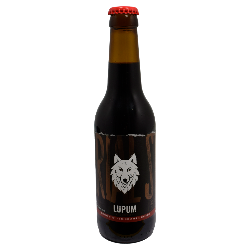 - Lupum Oak Honeydew & Cinnamon Stout 330ml