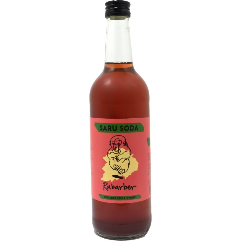 - Saru Soda - Rabarber Siroop 500ml