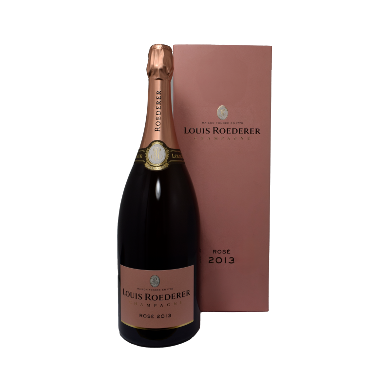 - Louis Roederer Champagne - Rosé 2013 Magnum Deluxe Giftbox 12.5%