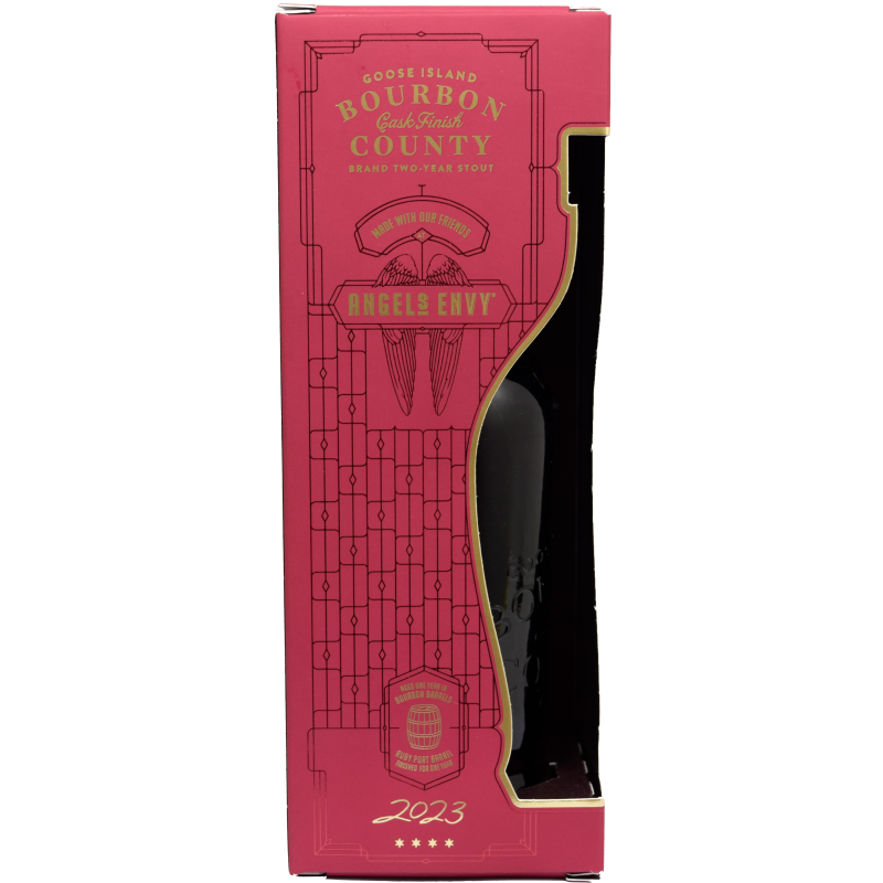 - Goose Island - Bourbon County Cask Finish Brand 2 Year Stout 2023 Angels Envy 473ml 15.5%