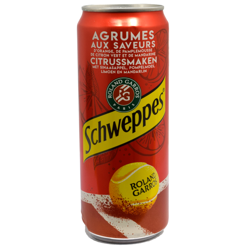 - Schweppes - Agrumes Blik 33cl Schweppes - Agrumes 33cl Schweppes - Agrumes Citrssmaken Blik 330ml