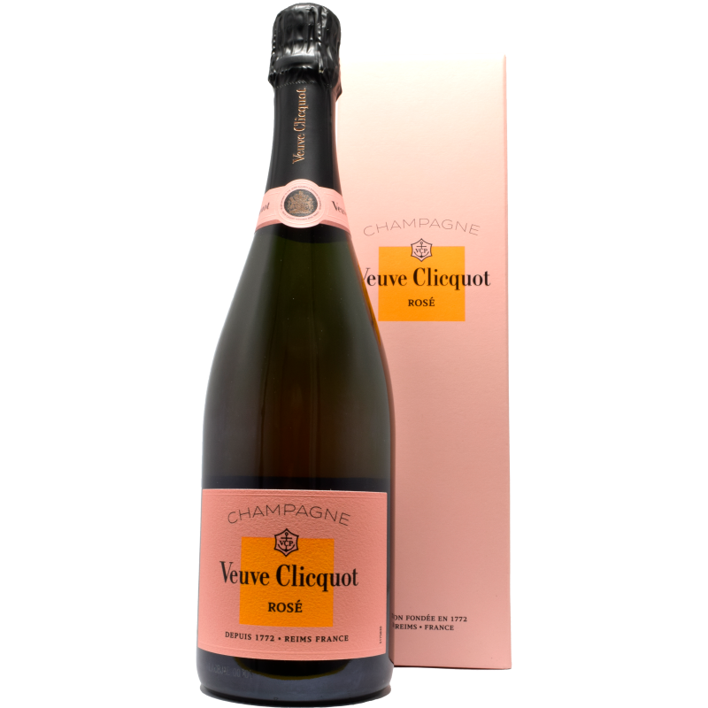 - Veuve Clicquot - Rosé Champagne + Giftbox 75cl
