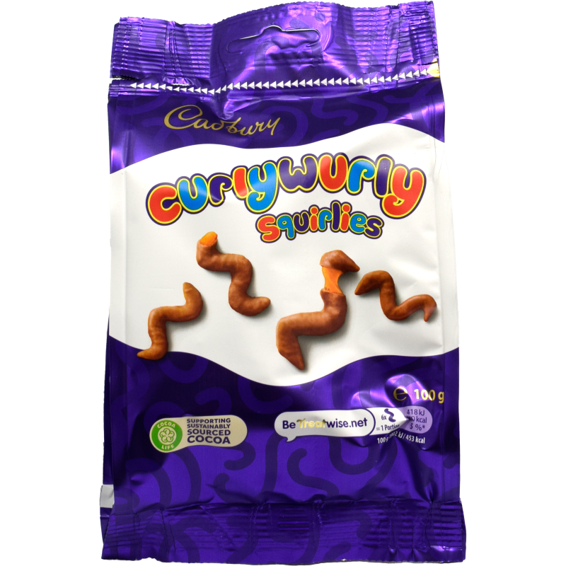 - Cadbury - Curly Wurly Squirlies 100g