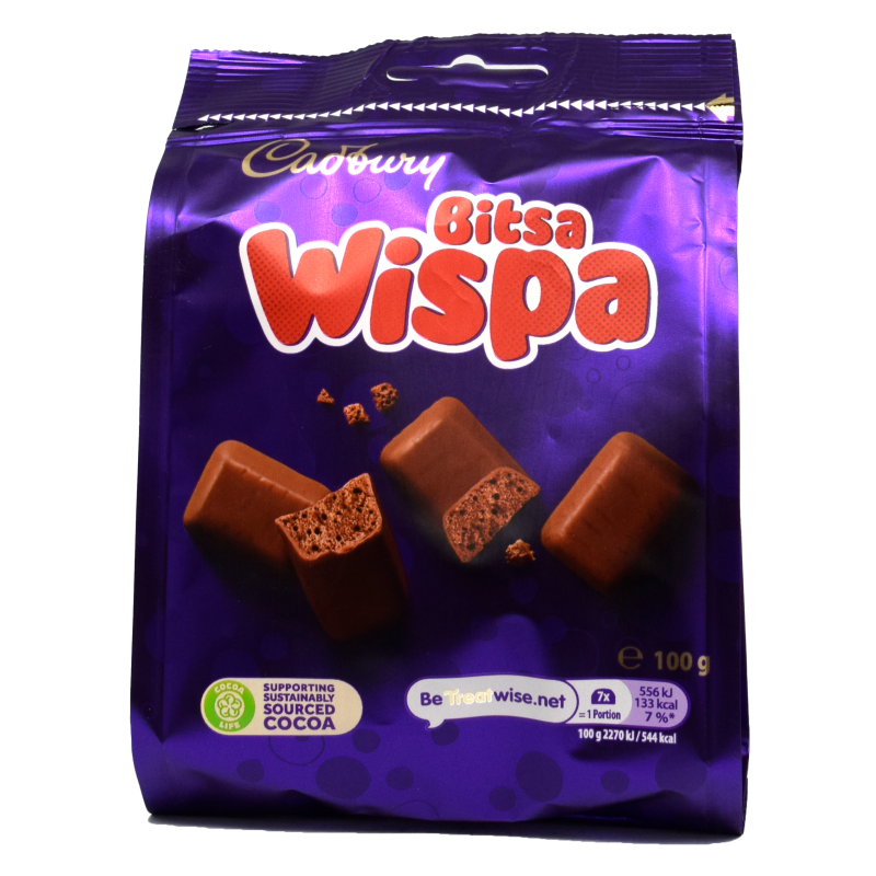 - Cadbury - Bitsa Wispa 100 gr