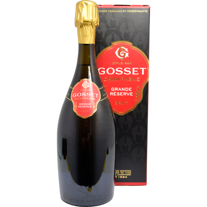- Gosset Champagne - Grande Réserve Brut Coffret 75cl