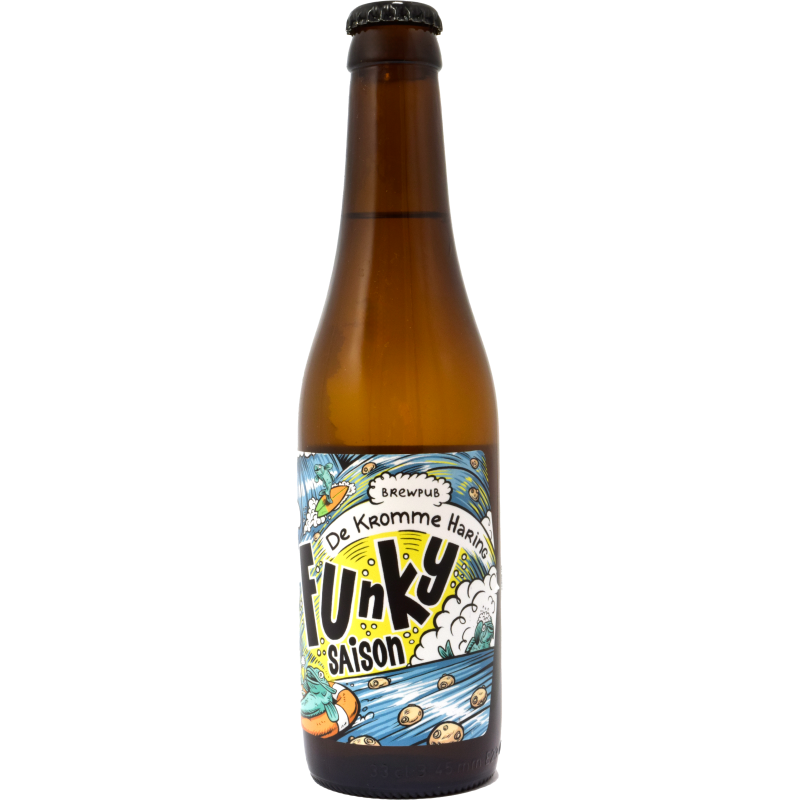 - De Kromme Haring - Sea Of Green Funky Saison 3.1%