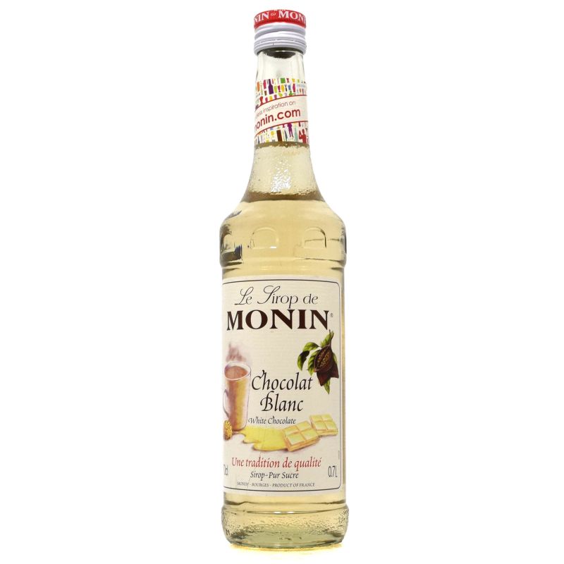 - Monin - White Chocolate Siroop 70cl