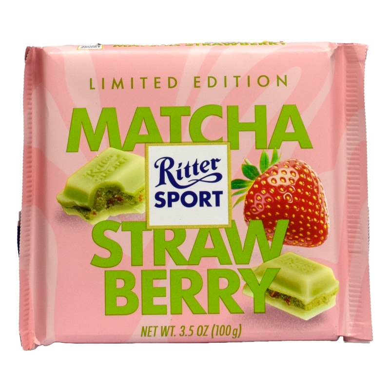 - Ritter Sport - Matcha Strawberry 100gr