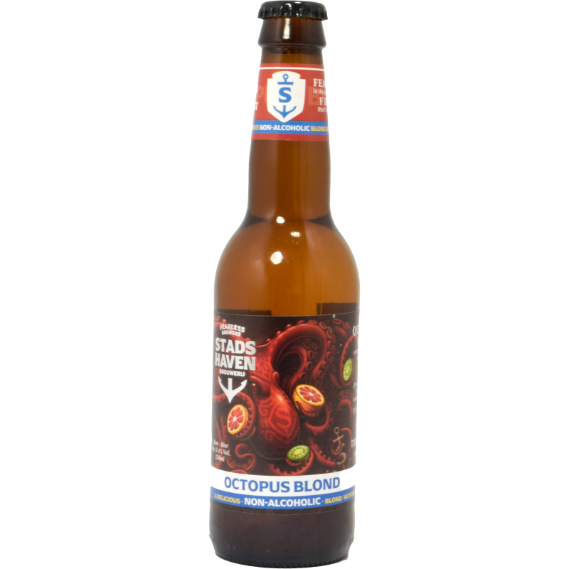 - Stadshaven - Octopus 0,4% Blond 330ml