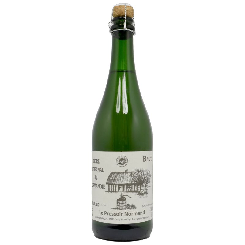 - Le Pressoir Normand - Brut Cider Artisanal De Normandie 75cl