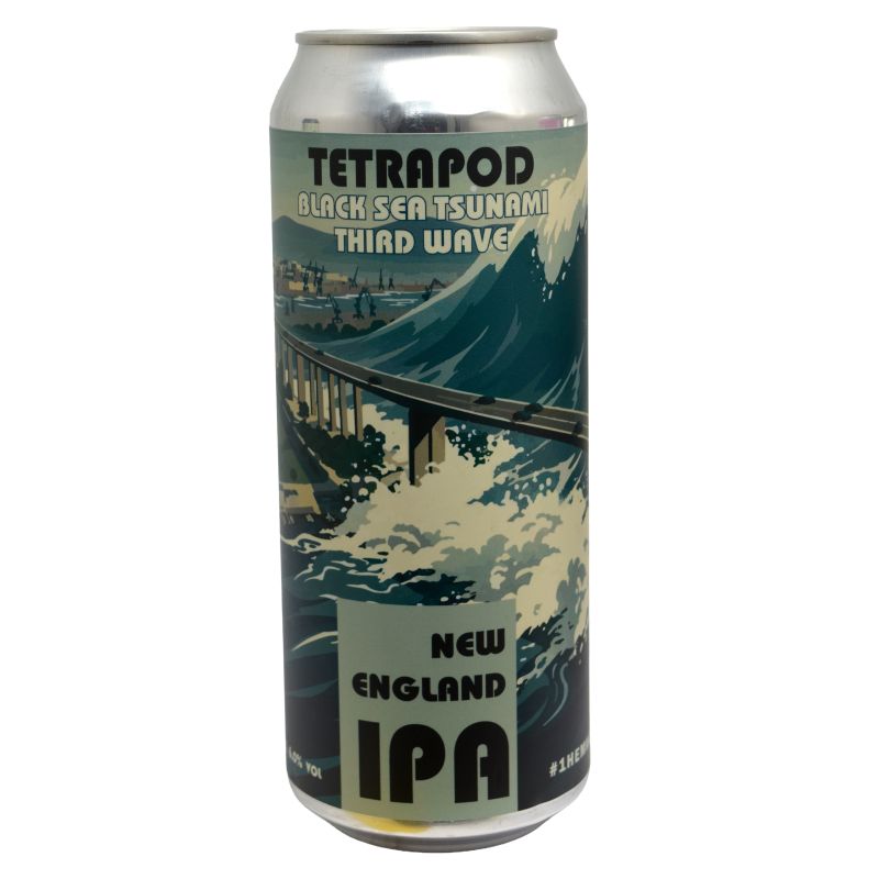- Tetrapod - Black Sea Tsunami Third Wave NEIPA 6% Blik 500ml