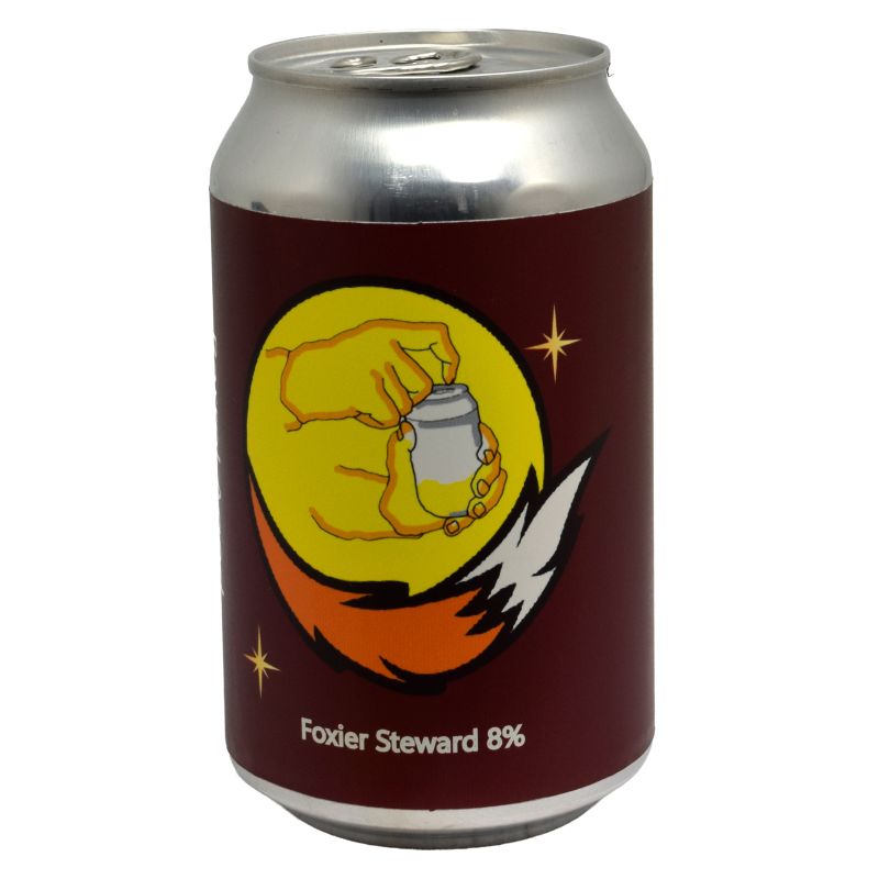 - Beersteward - Foxier Steward Pinot Noir BA Porter Blik 330ml 8%