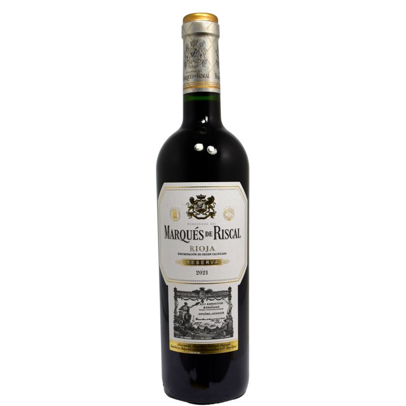 - Marques De Riscal - Rioja Reserva 75cl 14,5%