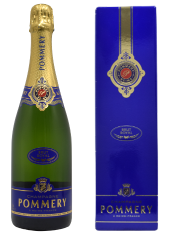 - Pommery Champagne - Brut Royal Giftbox 75cl 12.5%