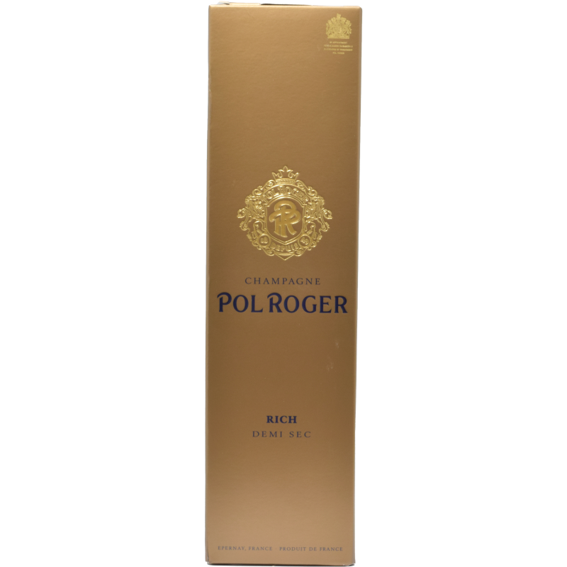 - Pol Roger - Rich Demi-Sec Champagne 75cl 12.5%