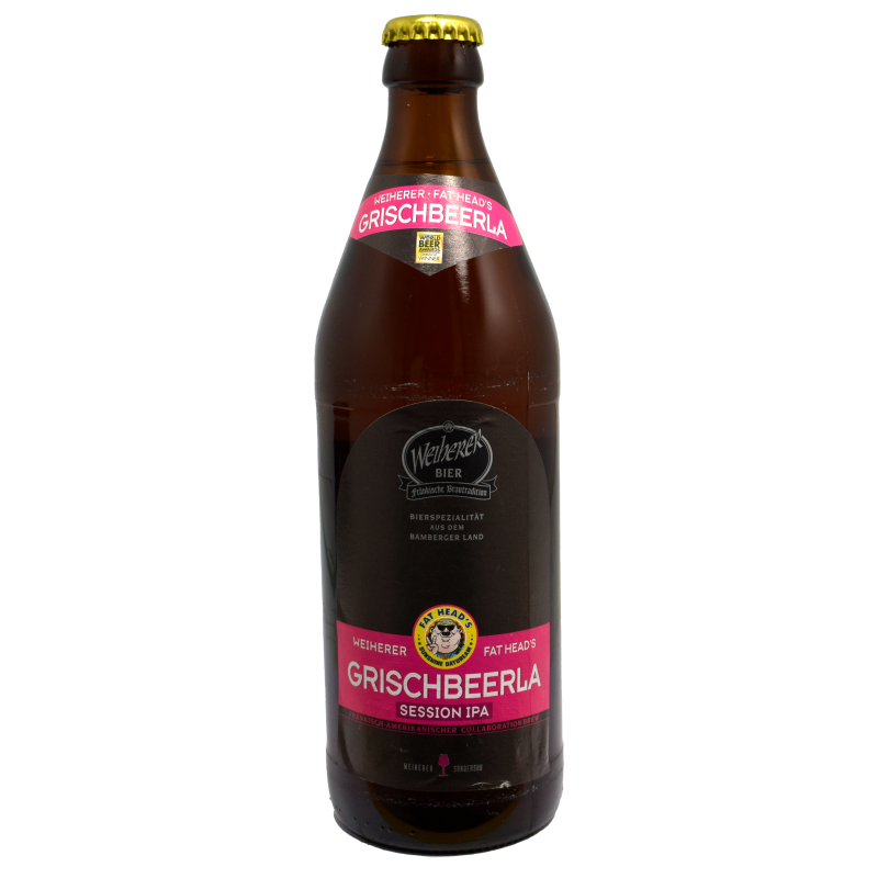 - Weiherer Grischbeerla Session IPA 500ml 4.5%
