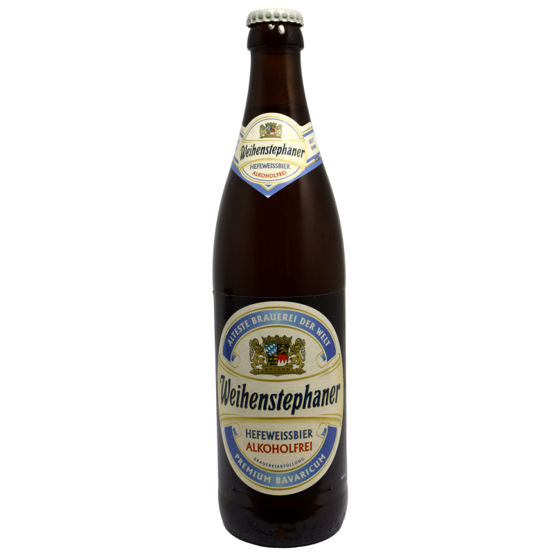 - Weihenstephaner - Hefeweissbier 0.5% 500ml