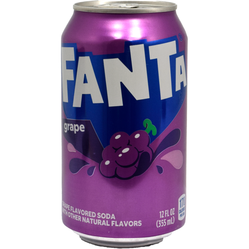 - Fanta - Grape Soda Blik 355ml