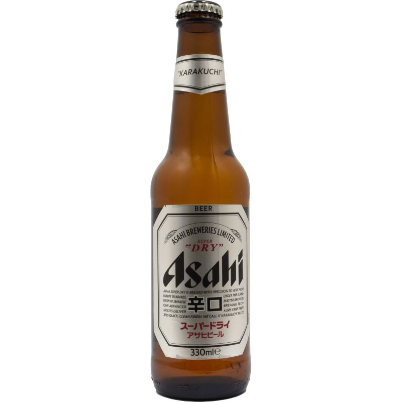 - Asahi - Super Dry Beer 33cl 5%