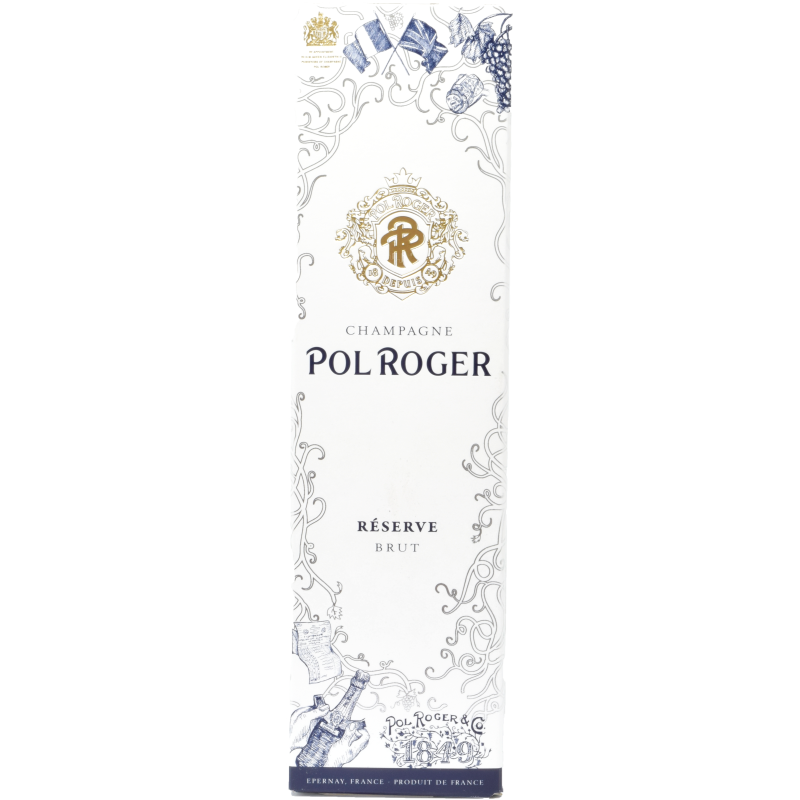 - Pol Roger - Reserve Brut Champagne 75cl 12,5 %