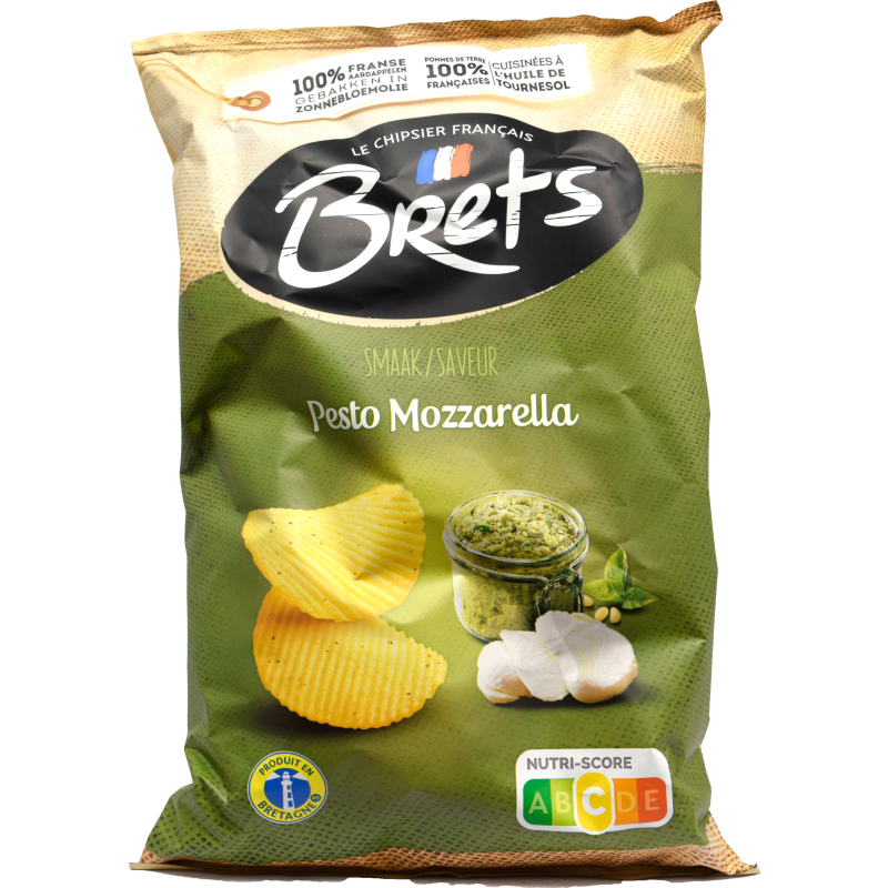 - Brets - Pesto Mozzarella
