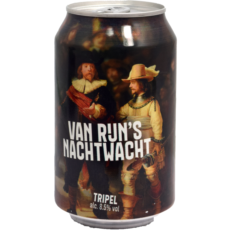- Het Paleisje - Van Rijn''s Nachtwacht Tripel Blik 330ml 8.5%