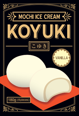 - Koyuki - Mochi Ice Vanilla 6st