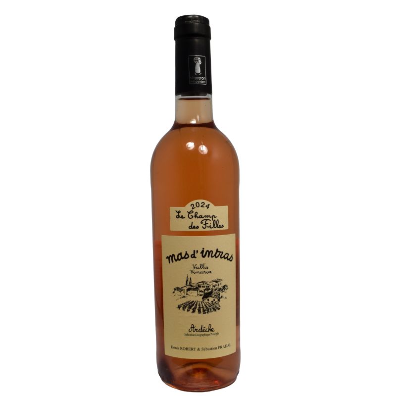 - Mas d''Intras - Le Champ Des Filles Rose 75cl 12.5%