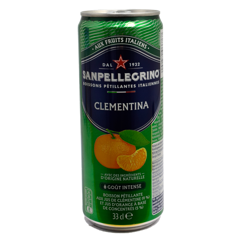 - Sanpellegrino - Clementina Blik 33cl