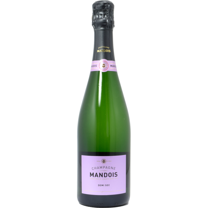 - Mandois - Demi Sec Champagne 75cl 12,5 %