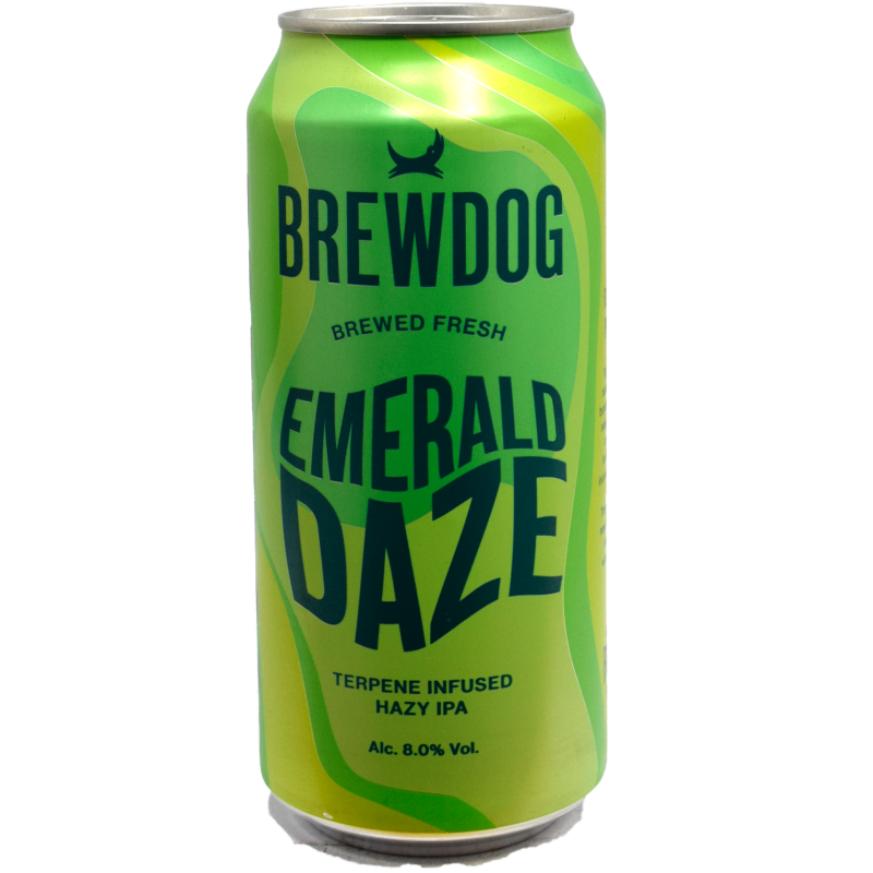 - Brewdog - Emerald Daze Terpene Infused Hazy IPA Blik 440ml 8%