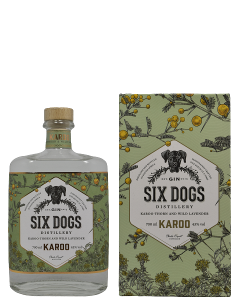 - Six Dogs - Karoo Gin 70cl
