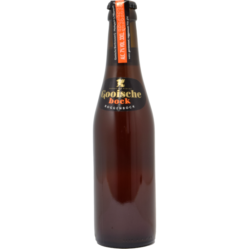 - Gooische - Bock Roggen Bock 330ml 7%
