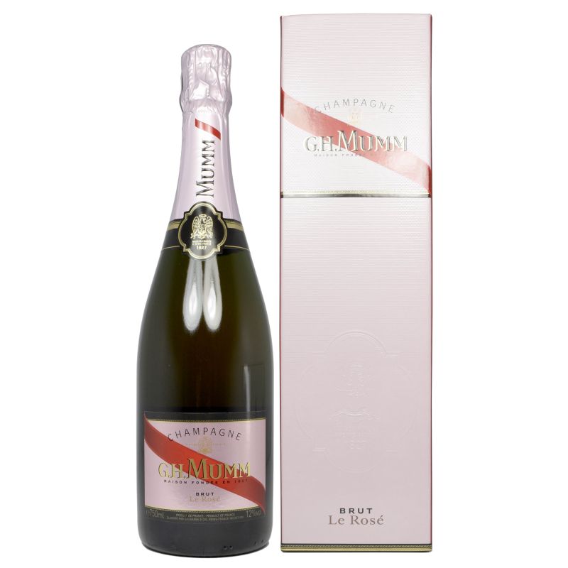 - Mumm - Le Rose Brut Champagne GB 75cl 12,5 %