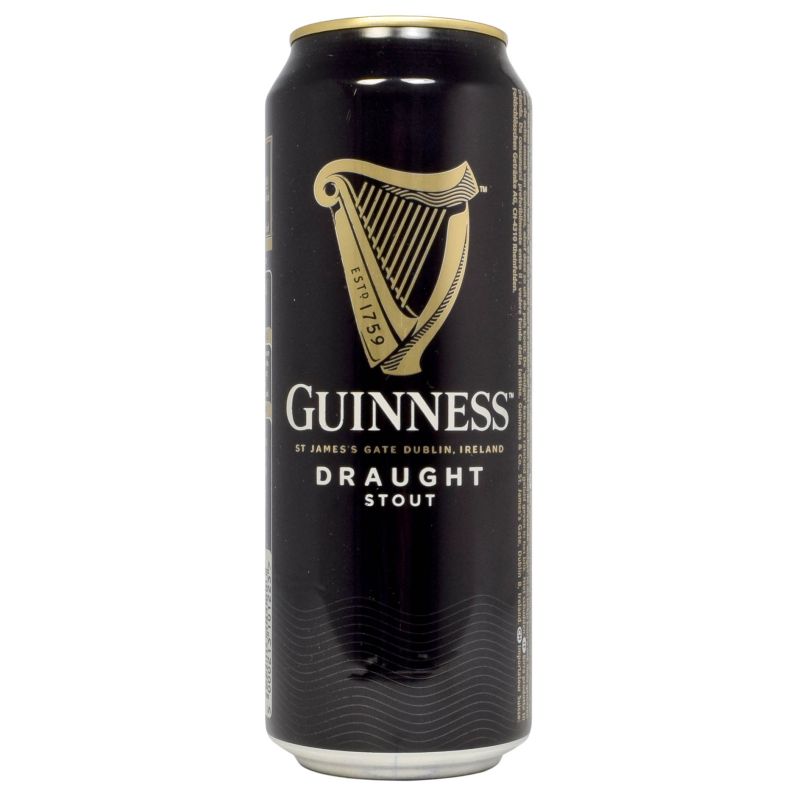- Guinness - Draught Stout 4.2% 500ml