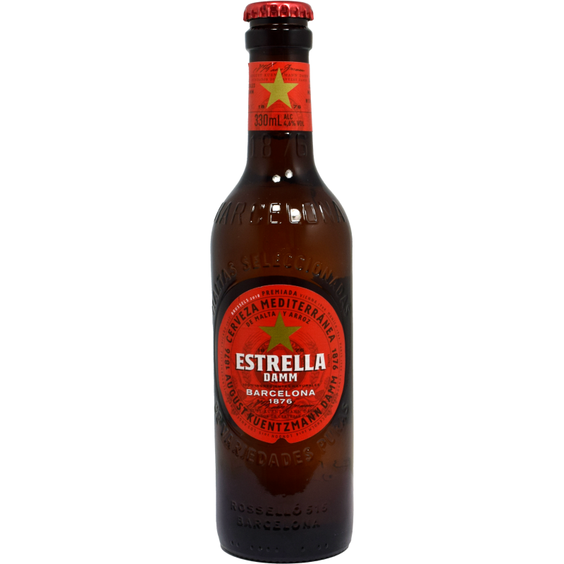 - Estrella - Damm Barcelona Cerveza 330ml 4.6%