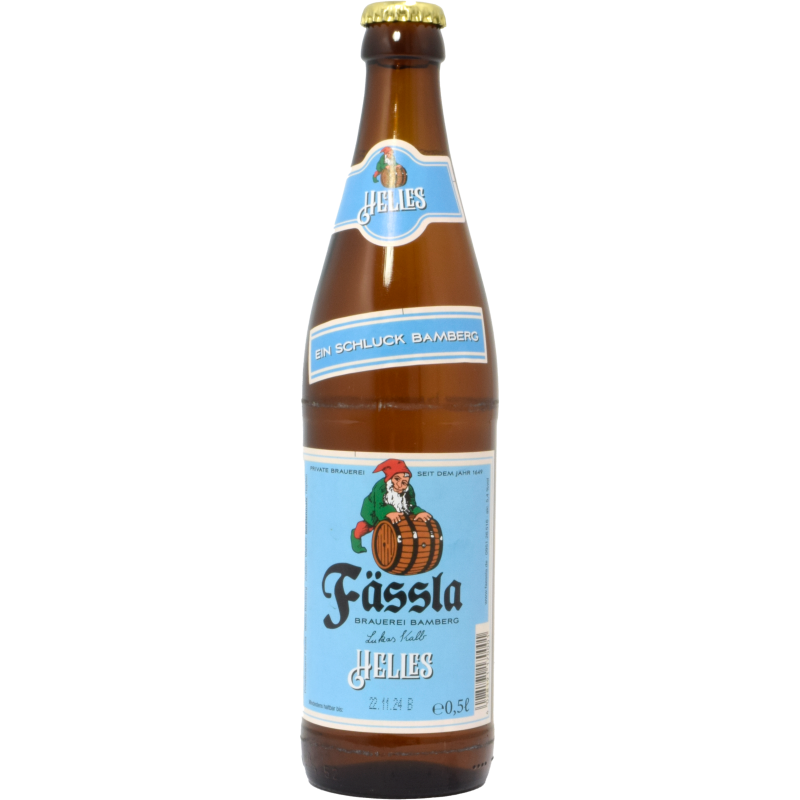 - Fassla - Bamberg Helles Fles 500 ml 5.4%