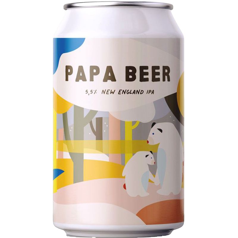 - Eleven - Papa Beer NEIPA Blik 330ml 5.5%
